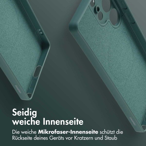 imoshion Color Back Cover mit MagSafe für das Samsung Galaxy S25 Ultra - Dunkelgrün