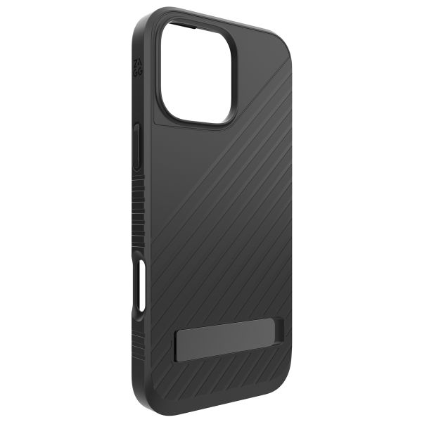 ZAGG Denali Snap KickStand Case mit MagSafe für das iPhone 16 Pro Max - Schwarz