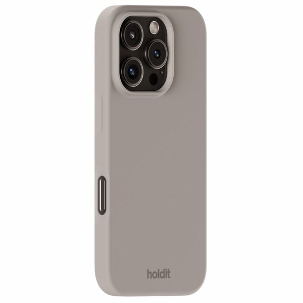 Holdit Silicone Case Apple iPhone 16 Pro Max - Taupe