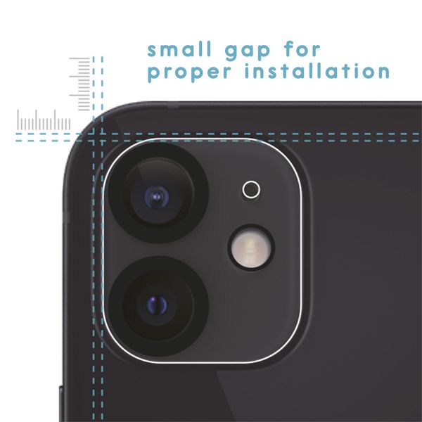 imoshion Kameraprotektor aus Glas 2er-Pack Apple iPhone 12 Mini