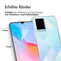 Accezz TPU Clear Cover Transparent für das Vivo Y21(s) / Y33s