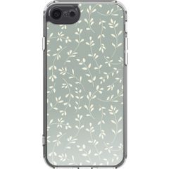 imoshion Design Hülle Apple iPhone SE (2022 / 2020) / 8 / 7 - Smoke Green Flowers