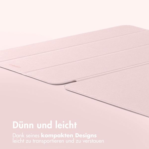 imoshion Magnetic Klapphülle Apple iPad 11 (2025) 11 Zoll A16 / iPad 10 (2022) 10.9 Zoll - Rosa