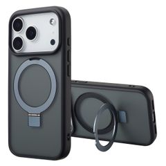 Accezz Ring Stand Backcover mit MagSafe Apple iPhone 17 Pro - Schwarz