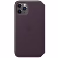 Apple Leather Folio Klapphülle Violett für das Apple iPhone 11 Pro