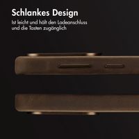 Accezz Vintage Leather Magsafe Backcover Samsung Galaxy A56 - Rustic Brown