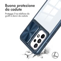 imoshion Back Cover mit Kameraschieber Samsung Galaxy A23 (5G) - Dunkelblau