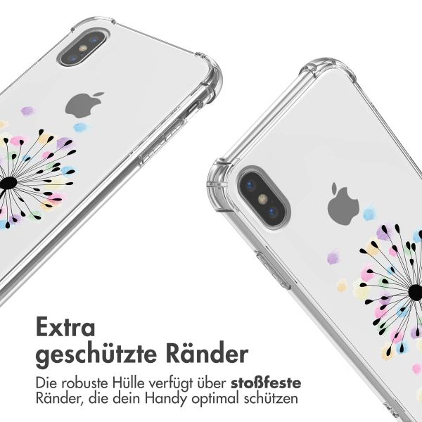 imoshion Design Hülle mit Band für das iPhone Xs / X - Sandstone Dandelion