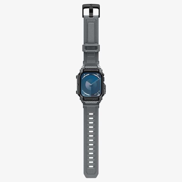 Spigen Rugged Armor™ Pro Case für Apple Watch Series 10 / 11 - 46 mm - Dark Gray