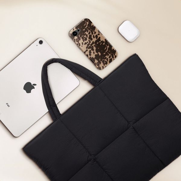 Selencia Vaya Puffy Laptoptasche 16 Zoll - Midnight Black