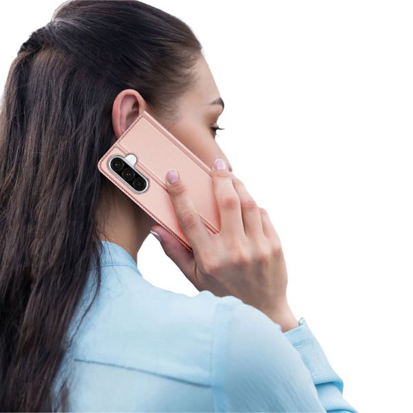 Dux Ducis Slim TPU Klapphülle für das Samsung Galaxy A36 / A56 - Rose Gold