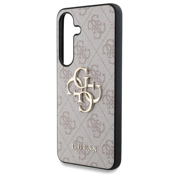 Guess 4G Metal Logo Back Cover Samsung Galaxy S25 Plus - Rosa