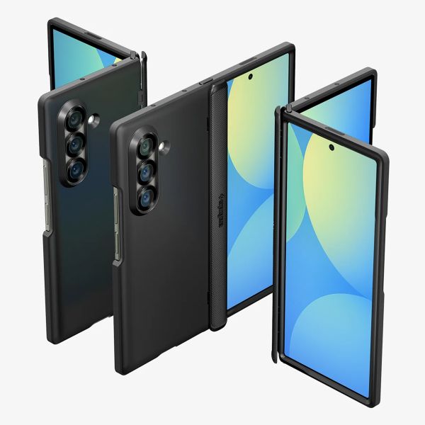 Spigen Slim Armor Pro MagFit Backcover Samsung Galaxy Z Fold 7 - Schwarz