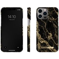 iDeal of Sweden Fashion Back Case für das iPhone 13 Pro Max - Golden Smoke Marble