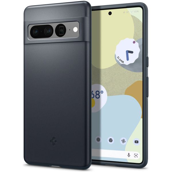 Spigen Thin Fit™ Hardcase für das Google Pixel 7 Pro - Metal Slate