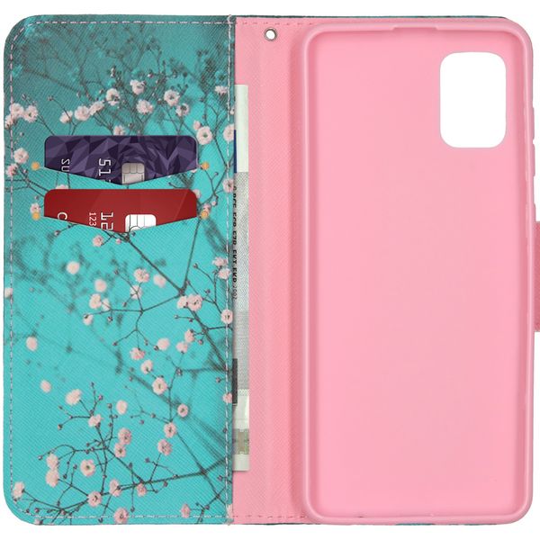 Design TPU Klapphülle für das Samsung Galaxy A31