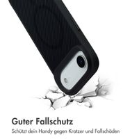 imoshion Rugged Hybrid Carbon Case mit MagSafe Apple iPhone Air - Schwarz