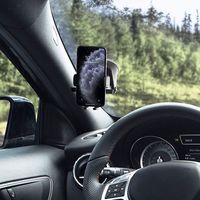 iOttie Easy One Touch 5 Car Mount – Handyhalterung für das Auto – Armaturenbrett und Windschutzscheibe – schwarz