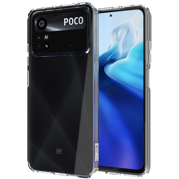 Accezz Xtreme Impact Case für das Xiaomi Poco X4 Pro 5G - Transparent