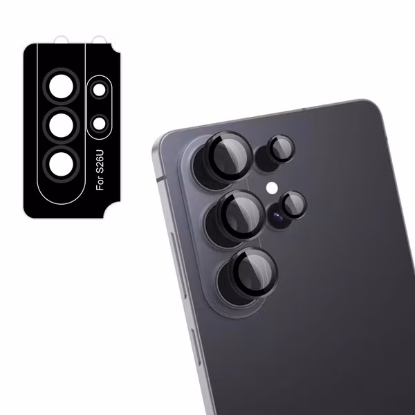 imoshion 2er-Pack Objektivschutz für Kamera für das Samsung Galaxy S26 / S26 Plus - Schwarz
