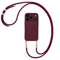 Selencia Universal Handyband mit 2 Haken - verstellbar - Bold Burgundy