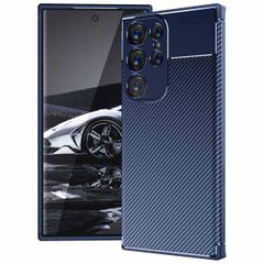 imoshion Carbon-Hülle für das Samsung Galaxy S23 Ultra - Blau