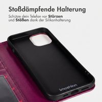 imoshion Design Klapphülle Apple iPhone 15 - Crush Check Coral Dust
