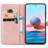 imoshion Mandala Klapphülle Xiaomi Redmi Note 10 (4G) / Note 10S - Roségold