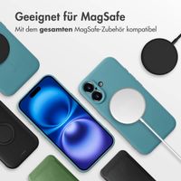 imoshion Color Back Cover mit MagSafe für das Apple iPhone 16 - Smoke Green