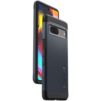 Spigen Tough Armor Backcover für das Google Pixel 7 - Metal Slate