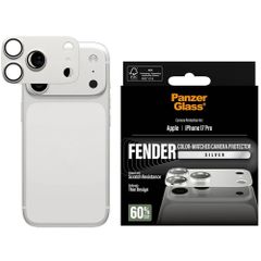 PanzerGlass Fender Kameraschutz für das iPhone 17 Pro - Silver