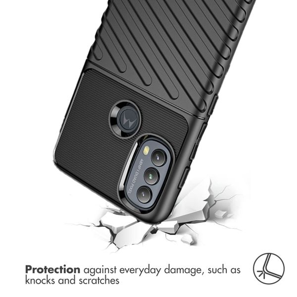 imoshion Thunder Backcover für das Motorola Moto E20 / E30 / E40 - Schwarz