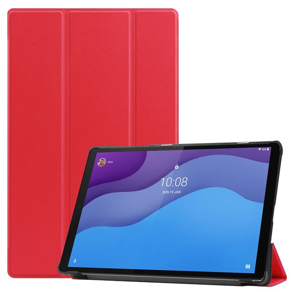 imoshion Trifold Klapphülle Lenovo Tab M10 HD (2nd gen) - Rot