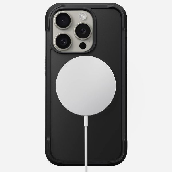 Nomad Rugged Case für das iPhone 15 Pro - Schwarz