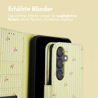 imoshion Design Klapphülle Samsung Galaxy S25 - Garden Stripes