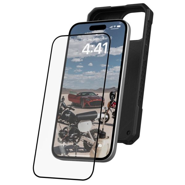 UAG Displayschutz aus gehärtetem Glas Shield Plus für das iPhone 15