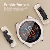 imoshion Full Cover Hard Case Garmin Fenix 8 - 43 mm - Beige