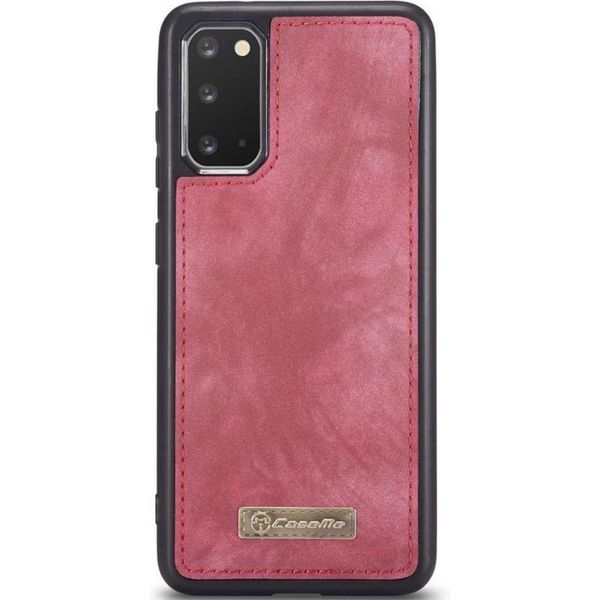 CaseMe Luxuriöse 2-in-1-Portemonnaie-Klapphülle Leder Samsung Galaxy S20