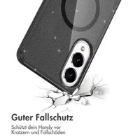 imoshion Sparkle Back Cover mit MagSafe Samsung Galaxy S25 Edge - Schwarz
