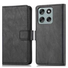 imoshion Luxuriöse Klapphülle Motorola Moto G56 - Schwarz