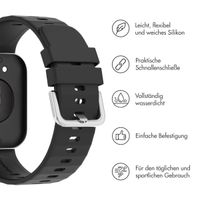 imoshion Silikonarmband für das Huawei Watch Fit 3 - Schwarz