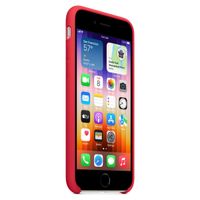 Apple Silikon-Case für das Apple iPhone SE (2022 / 2020) / 8 / 7 - Red