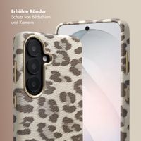 Selencia Sabi Backcover Leopardenmuster mit MagSafe Samsung Galaxy S26 - Soft Ivory