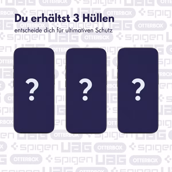 Mystery Box 1 | Drei Handyhüllen Apple iPhone 17 Pro - Robust und Geschützt