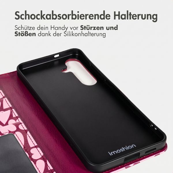 imoshion Design Klapphülle Samsung Galaxy S25 FE - Hearty Blush