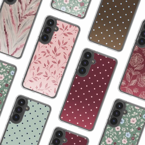 imoshion Design Hülle Samsung Galaxy S25 FE - Berry Love