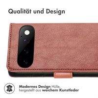 imoshion Luxuriöse Klapphülle Google Pixel 11 Pro - Braun