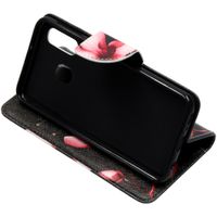Design TPU Klapphülle für das Samsung Galaxy A40