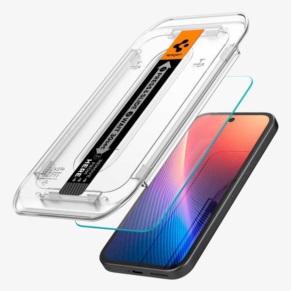 Spigen GLAStR Fit Displayschutzfolie 2er-Pack + Applicator Google Pixel 9a