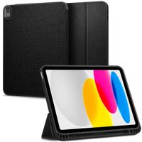 Spigen Urban Fit Klapphülle Apple iPad 11 (2025) 11 Zoll A16 / iPad 10 (2022) 10.9 Zoll - Schwarz